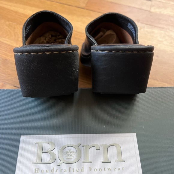 Born Leather Clogs - Picture 4 of 12